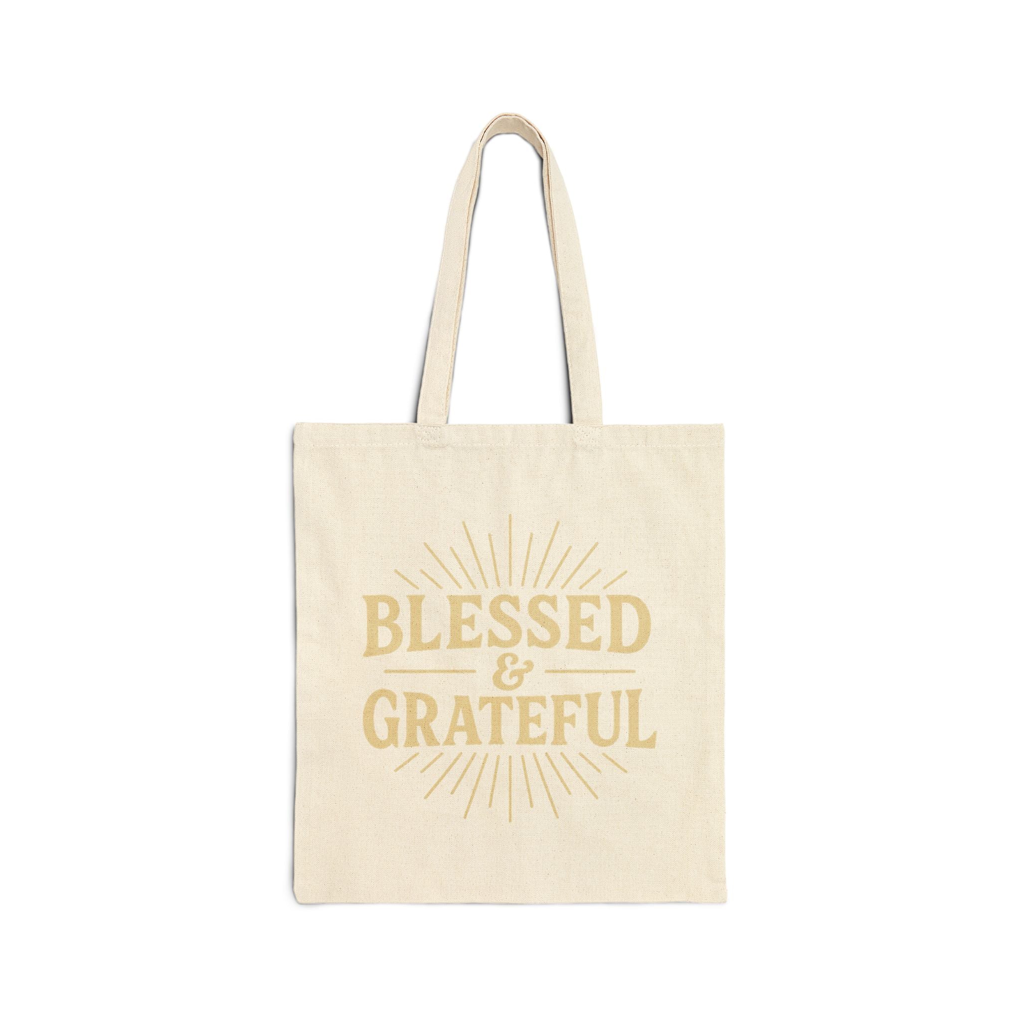 Cotton Canvas Tote Bag