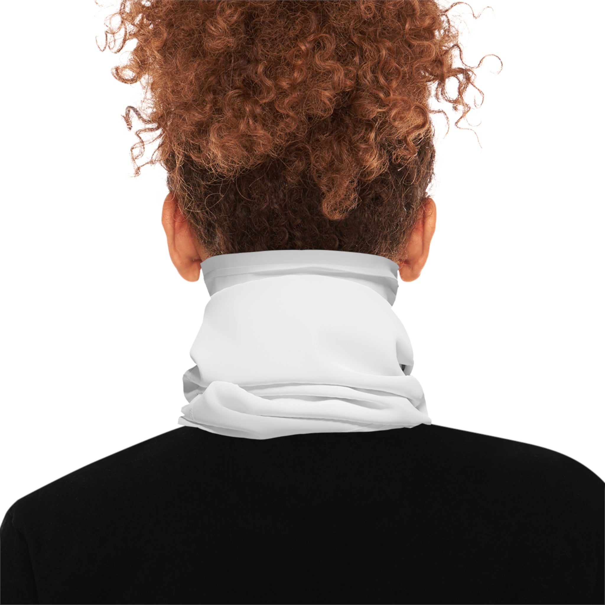 Inspirational Lightweight Neck Gaiter - Focus on the Good, Breathable Face Cover, Outdoor Sports, Gift for Friends, Summer Accessory