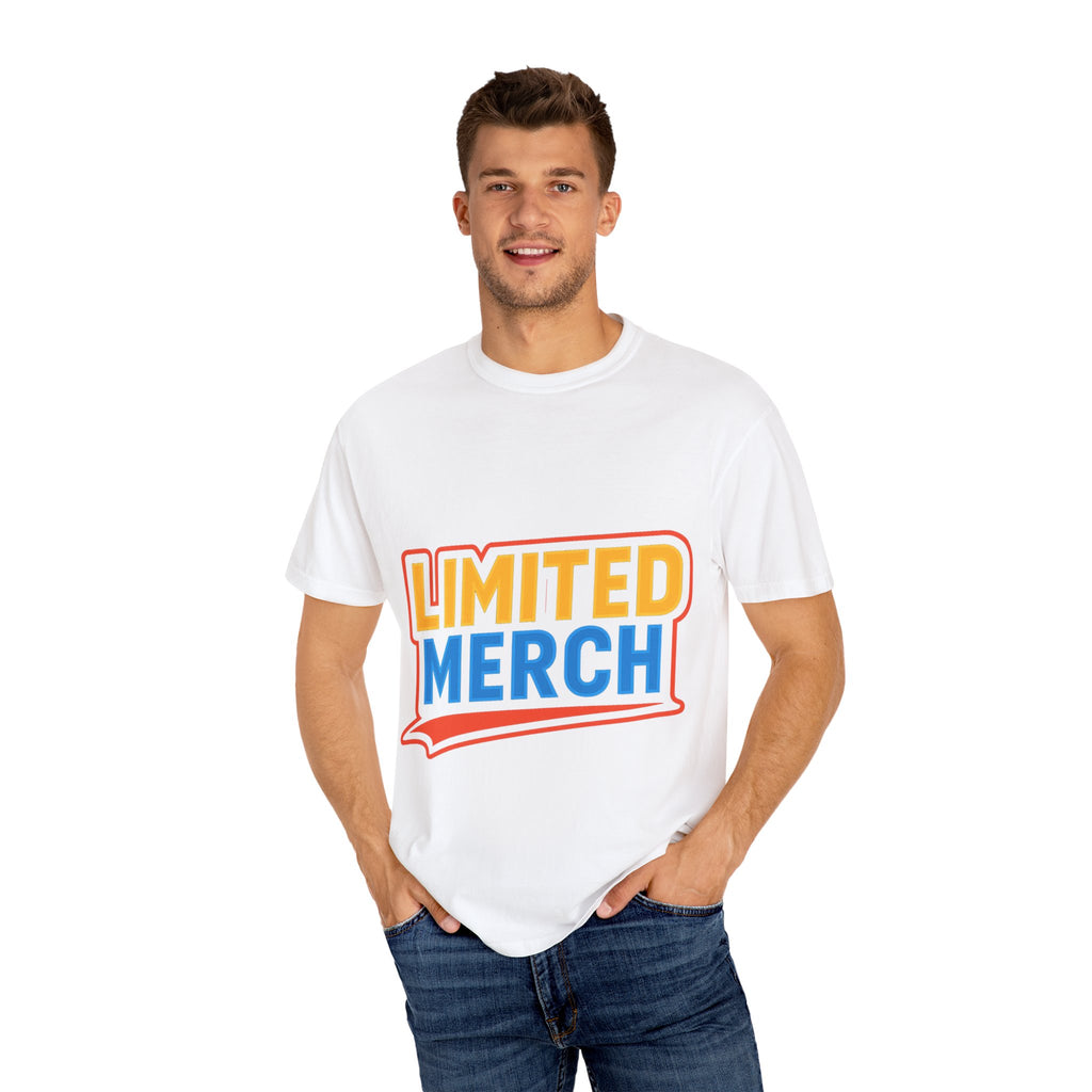 Limited Merch Unisex Garment-Dyed T-shirt, Casual Chic Tee, Streetwear Top, Gift for Trendsetters, Summer Collection, Limited Edition [...]